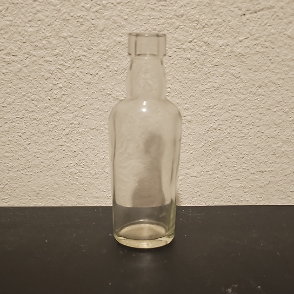 Other - Vintage Clear Glass Medicine Bottle